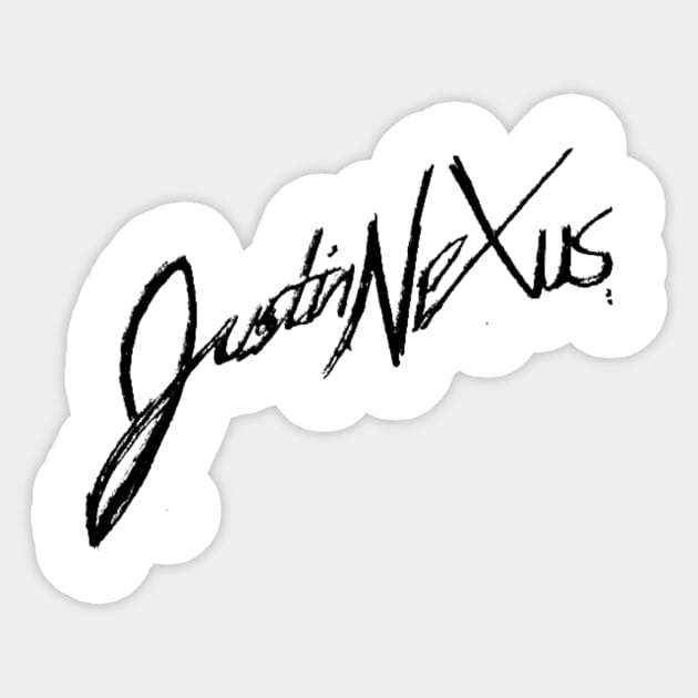 JUSTIN NEXUS SIGNATURE Sticker by Justin_Nexus